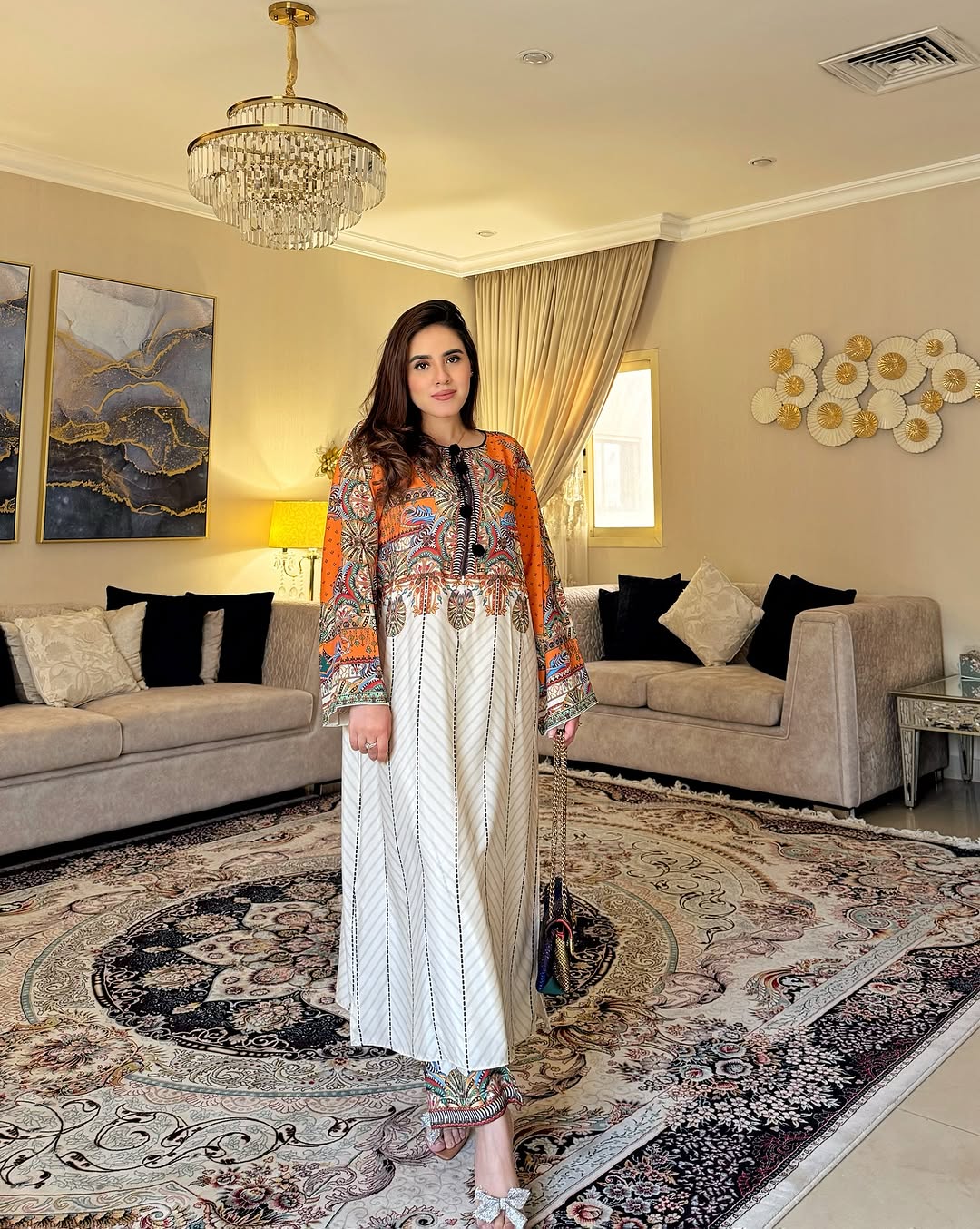 Grace in Every Thread – Elegant Women’s Flowy Dress | Soft Fabric, Timeless Fit