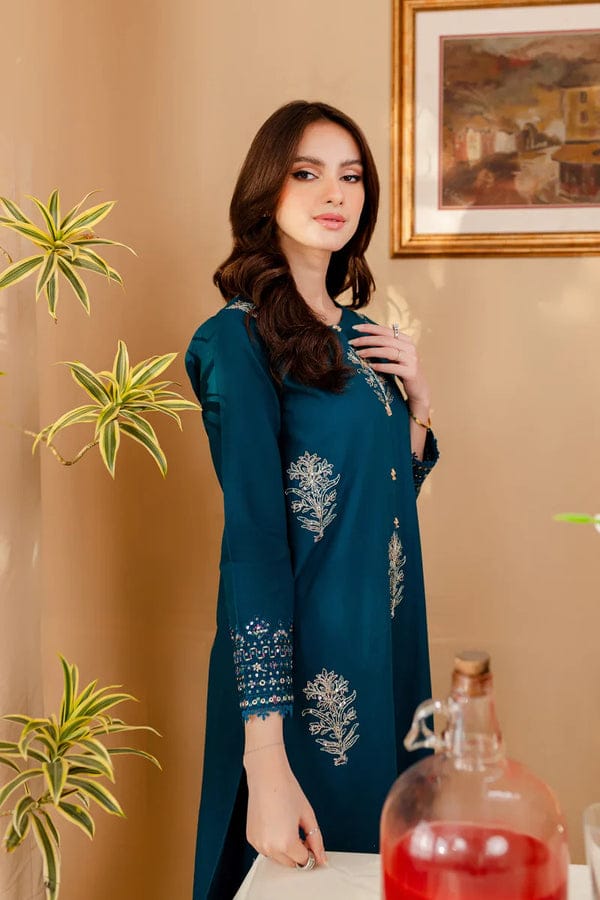 Rohini – Silk 2-Piece Set with Shirt & Palazzo | Luxe Shine for Any Occasion